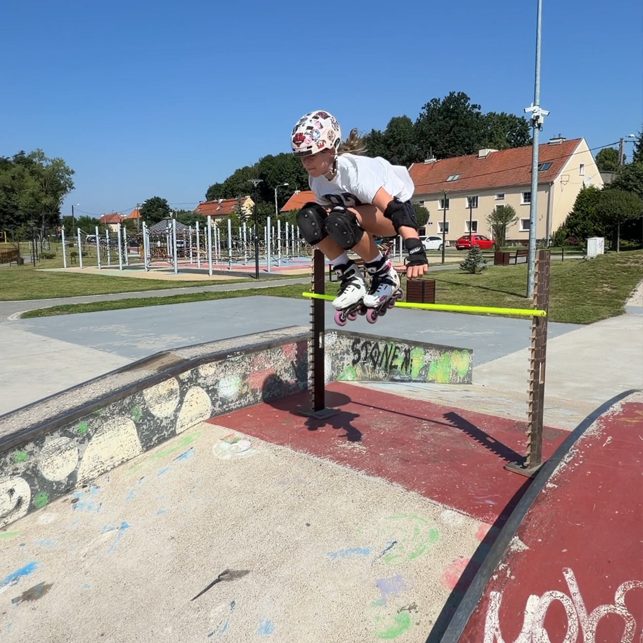 Nauka jazdy na rolkach, deskorolce, hulajnodze i łyżwach w Olsztynie - Freeskate Gr.Zaawansowana